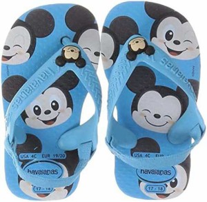 [Havaianas] [ベイビー] ビーチサンダル (ミッキーマウス)[ HA5-204 / BABY DISNEY CLASSIC ] かわいい 海 ビーサン