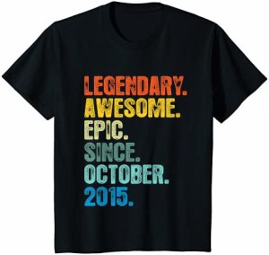 キッズ 2015年10月からレトロな伝説のTシャツ5歳 Tシャツ