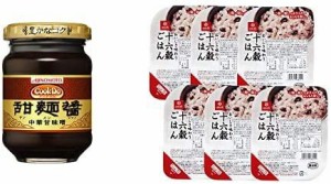 味の素 CookDo 甜麺醤 100g×2個 + はくばく おいしさ味わう 十六穀ごはん 無菌パック 6食