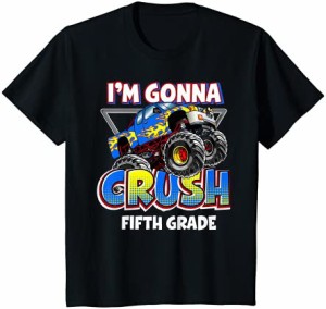 キッズ モンスタートラック5年生私は5年生をつぶすつもりです Tシャツ