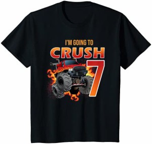 キッズ 私は7歳の7歳の誕生日プレゼントであることをつぶすつもりです Tシャツ