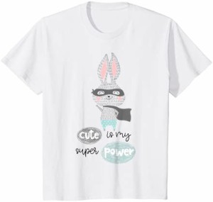 キッズ 動物のシャツ :かわいい私のスーパーパワーです: 男の子 Tシャツ