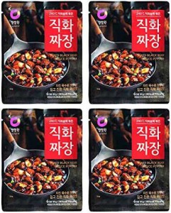 ジャージャー ? 【直火ジャジャン粉末 4袋セット】麺料理 簡単調理 本格 ジャジャンの素 業務用 韓国料理 ご飯のお供 ごはんのおとも