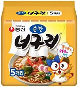 [nogsim]ノグリラーメン(甘辛)120gX5袋　マイルド　韓国らーめん　インスタントラーメン