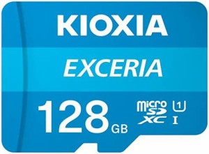 【送料無料】KIOXIA(キオクシア) 旧東芝メモリ microSDXCカード 128GB UHS-I Class10 (最大読出速度100MB/s) Nintendo Switch動作確認済 