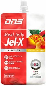 DNS ジェルエックス トロピカルフルーツ 風味 1箱6個入(285gx6) ホエイプロテイン