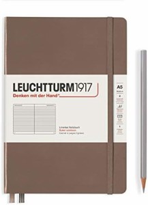 LEUCHTTURM1917 ノート A5 横罫 ウォームアース 363396 正規輸入品