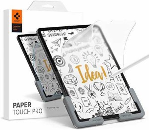 【送料無料】Spigen PaperTouch Pro フィルム iPad Pro 11 第4世代 M2 2022、iPad Pro 11 2021、2020、2018 、iPad Air 5、iPad Air 4 用
