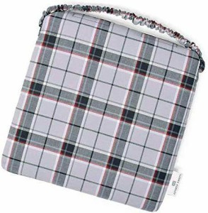 LAURA ASHLEY (ローラ アシュレイ) 座布団 ざぶとん 椅子用 Highland check N3882600 グレー