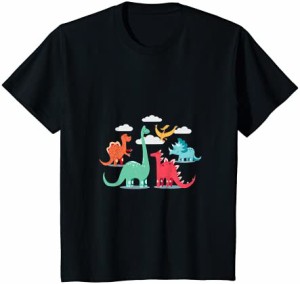 キッズ 子供の恐竜 Tシャツ