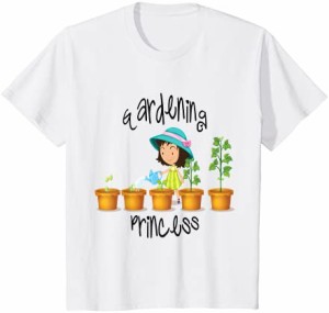 キッズ Gardening Princess Garden T-shirt Girls Youth Child Kids Tシャツ