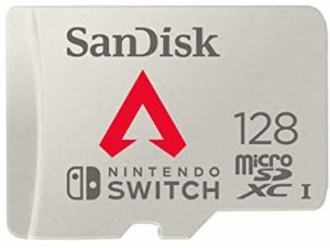 サンディスク microSD 128GB ApexLegends ライセンス品 Nintendo Switch動作確認済 SanDisk UHS-I U3 SDSQXAO-128G-GH3ZY