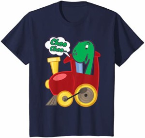 キッズ 恐竜と面白い電車 子供へのギフト＃6 Tシャツ