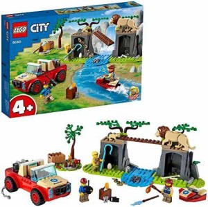 【送料無料】レゴ(LEGO) シティ どうぶつレスキュー オフローダー 60301 おもちゃ ブロック プレゼント 動物 どうぶつ 男の子 女の子 4歳