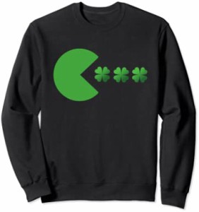 【送料無料】St Patricks Day Clovers Funny Boys Girls Kids St Patrick トレーナー