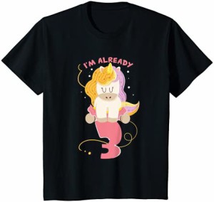 キッズ ユニコーンTシャツ 女の子用 Iキッズ 3歳の誕生日女の子 Tシャツ