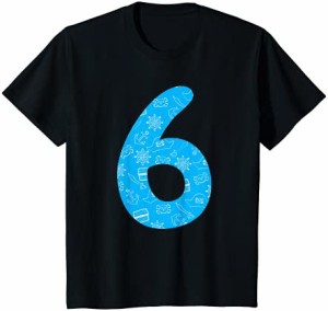 キッズ 6歳の誕生日 男の子 6年 海賊 Tシャツ