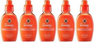 【5個セット】GONESH(ガーネッシュ) 柔軟仕上げ剤 ウルトラソフナー サンダルウッド(白檀の香り) 600ml