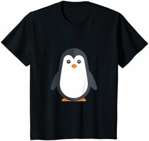 キッズ I Love Penguin Tシャツ 若い子供、幼児向け Tシャツ