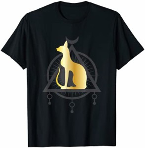 エジプトの猫私はエジプトの神々考古学バステット Tシャツ