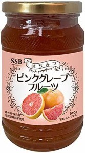 【送料無料】SSB はちみつピンクグレープフルーツ茶 510g ×2本 マーマレード