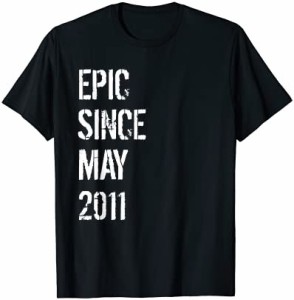 12歳の誕生日 男の子 女の子 2011年5月生まれ Tシャツ