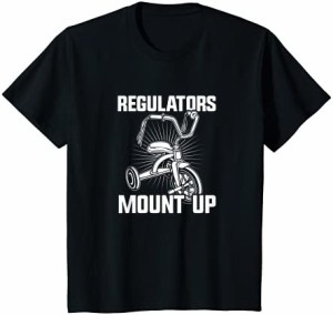 キッズ Regulators Mount UP ファニーヒップホップグラフィックTシャツ Tシャツ