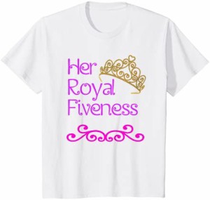 キッズ 5歳の誕生日Tシャツ 5歳の女の子向け - 5 歳 Tシャツ