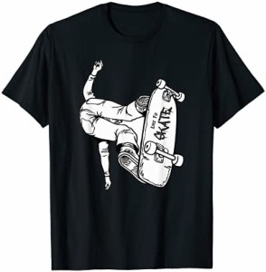 Skateboarder ギフト スケートボード ボーイズ スケートTシャツ Tシャツ