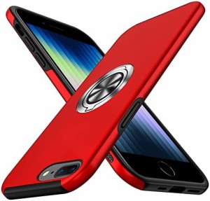 【WYEPXOL】iPhone 8 Plus ケース/iPhone 7 Plus ケース/iPhone 6 Plus ケースリング付き 耐衝撃 tpu pc 二重構造 全面保護 一体型スマホ