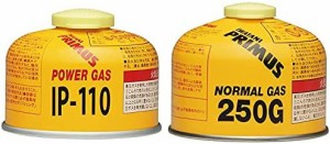 PRIMUS(プリムス) GAS CARTRIDGE 小型ガス IP-110 ガス缶 OD缶 アウトドア 登山 ガスカートリッジ