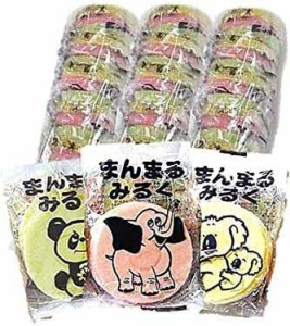 松川製菓 まんまるミルクせんべい 20袋入り×3個セット