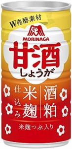 森永製菓 甘酒 しょうが 190g×30本