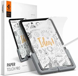 【送料無料】Spigen PaperTouch Pro フィルム iPad Mini 6 用 紙のような描き心地 貼り付けキット付き iPad mini 6 8.3 インチ 2021 対応