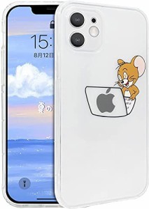 トムとジェリー iPhone7 用 ケース iPhone8 用 ケース スマホケース 可愛い クリア スマホケース 全機種対応 かわいい あいふぉん 透明