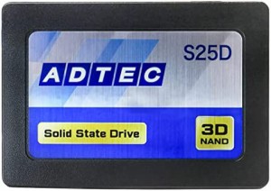 アドテック 3D NAND SSD ADC-S25Dシリーズ 240GB 2.5inch SATA(最大転送速度 520MB/秒) 3年保証 ADC-S25D1S-240G