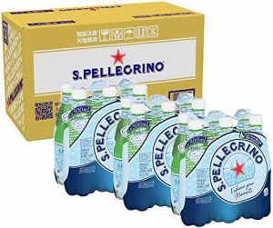 サンペレグリノ (S.PELLEGRINO) 炭酸水 PET 500ml [直輸入品] × 18本