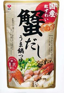 盛田 国産紅ずわい蟹だしうま鍋つゆ 750g×3個