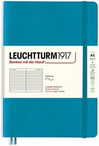 ロイヒトトゥルム ノート A5 横罫 ソフトカバー オーシャン 365508 正規輸入品