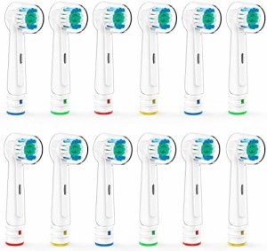 【送料無料】【12本入り】Dealswin ブラウン オーラルB 電動歯ブラシ 用の 替えブラシ Braun oral b 用の 替えブラシ 替え歯 互換品 ベー