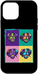 iPhone 12 mini Dog Lover I Pop Art Brittany スマホケース