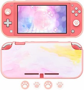 DLseego Switch Lite ケース スイッチライト カバー ニンテンドースイッチ ケース 軽量薄型 一体式 耐衝撃 全面保護 着脱簡単 防水防塵