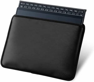 エレコム Surface Pro8 Pro9 ProX ケース PCケース セミハードポーチ スリーブ 耐衝撃 ペンホルダ付 ブラック TB-MSP8SHPBK