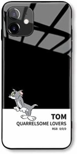 トムとジェリー iPhone7 8 se2 用 ケース スマホケース Tom and Jerry iPhone8 用 携帯カバー ざんしん斬新面白い カップル ガラス 保護