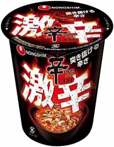 農心ジャパン 辛ラーメン 激辛 カップ 68g×12個