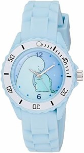 [アリアス] 腕時計 すみっコぐらし アナログ 防水 シリコンベルト とかげとおかあさん WW21050SXSG ガールズ ブルー