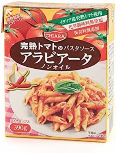 【送料無料】キアーラ パスタソース アラビアータ ノンオイル 390g x16個