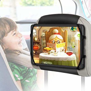 【送料無料】タブレットホルダー 車載ホルダー ヘッドレストホルダー 後部座席用 スマホ車載ホルダー 車載スタンド タブレットマウント 