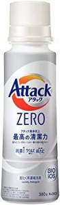 アタックＺＥＲＯ 洗濯洗剤 液体 アタック液体史上 最高の清潔力 本体 ３８０ｇ