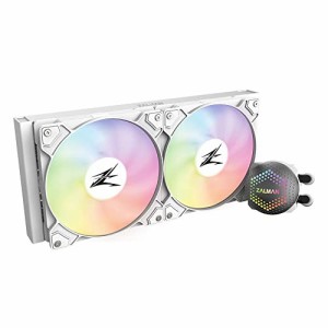 【送料無料】ZALMAN ALPHA 28 White 簡易水冷CPUクーラー ARGB搭載 HS1427